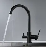Смеситель для кухни с подключением к фильтру воды Shevanik S128H