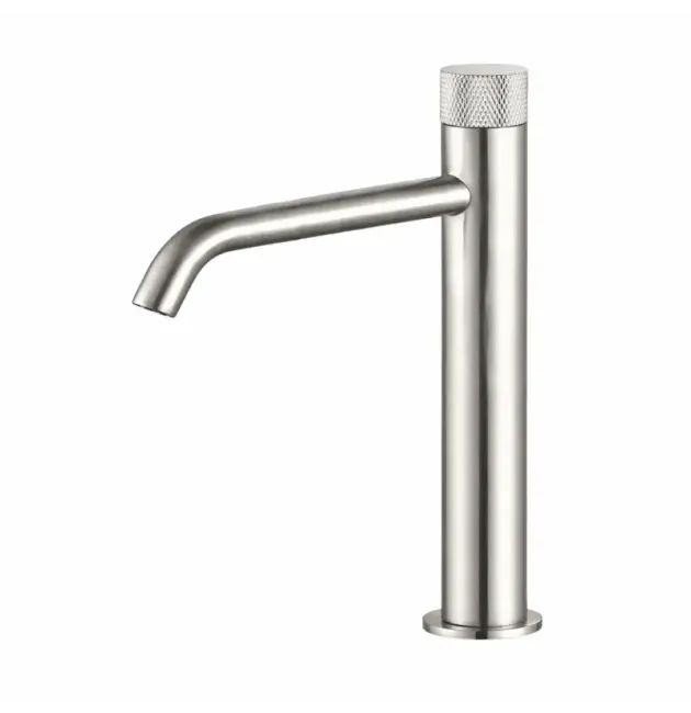 Смеситель для раковины на столешницу MILLEAU Tissage ML0326KLH-BN, Никель браш