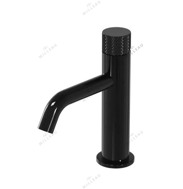 Смеситель для раковины MILLEAU Tissage ML0321KLS-GB, Черный глянец