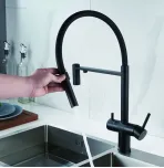 Смеситель для кухни с гибким изливом Shevanik S178H