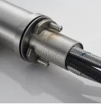 Смеситель для кухни с выдвижным изливом Shevanik S263L