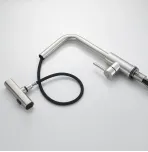 Смеситель для кухни с выдвижным изливом Shevanik S263L