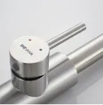 Смеситель для кухни с выдвижным изливом Shevanik S263L