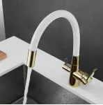 Смеситель для кухни с гибким изливом Shevanik S668E