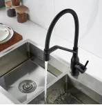 Смеситель для кухни с гибким изливом Shevanik S343H-3