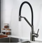 Смеситель для кухни с гибким изливом Shevanik S343T-3