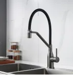 Смеситель для кухни с гибким изливом Shevanik S343T-3