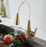 Смеситель для кухни с гибким изливом Shevanik S543G-1
