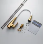 Смеситель для кухни с гибким изливом Shevanik S543G-1