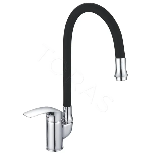 Смеситель для кухни с гибким изливом Shevanik S5543-3
