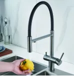 Смеситель для кухни с гибким изливом Shevanik S178T