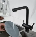 Смеситель для кухни с подключением к фильтру воды Shevanik S468H