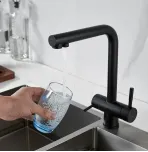 Смеситель для кухни с подключением к фильтру воды Shevanik S468H