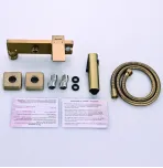 Смеситель с гигиеническим душем Shevanik S6105G-1