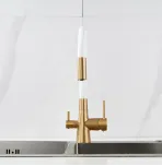 Смеситель для кухни с гибким изливом Shevanik S668G
