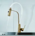 Смеситель для кухни с гибким изливом Shevanik S943G-1
