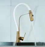 Смеситель для кухни с гибким изливом Shevanik S943G-1
