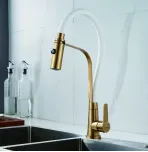 Смеситель для кухни с гибким изливом Shevanik S943G-1
