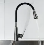 Смеситель для кухни с гибким изливом Shevanik S543T-3