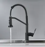 Смеситель для кухни с гибким изливом Shevanik S963H