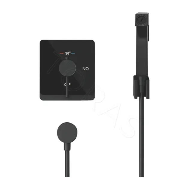 Смеситель с гигиеническим душем с термостатом Rose R105H