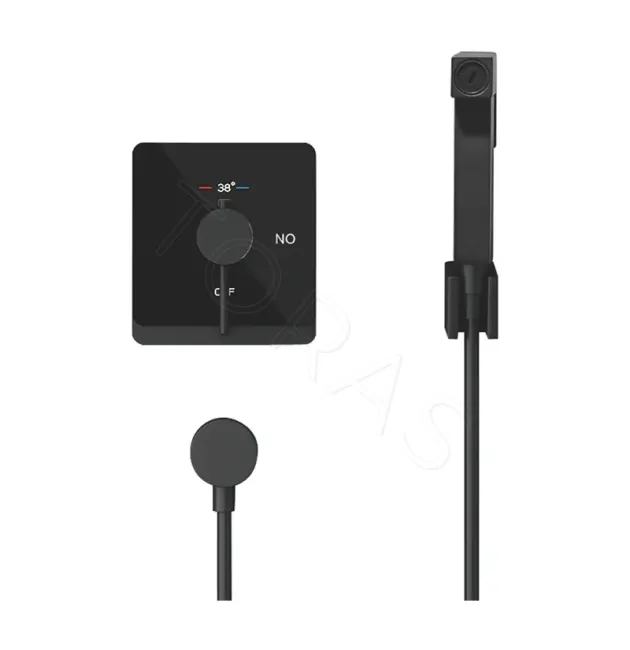 Смеситель с гигиеническим душем с термостатом Rose R105H