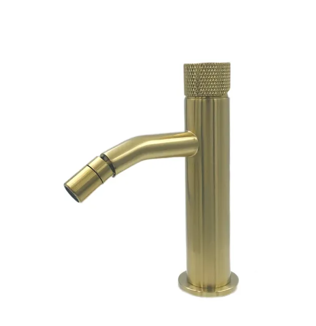 Смеситель для биде MILLEAU Tissage ML0327KBS-BG, Золото браш