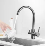 Смеситель для кухни с подключением к фильтру воды Shevanik S128T