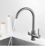 Смеситель для кухни с подключением к фильтру воды Shevanik S128T