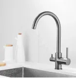 Смеситель для кухни с подключением к фильтру воды Shevanik S128T