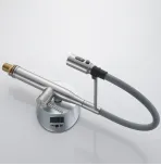 Смеситель для кухни с гибким изливом Shevanik S123L-9