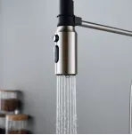 Смеситель для кухни с гибким изливом Shevanik S123L-9