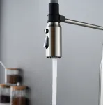 Смеситель для кухни с гибким изливом Shevanik S123L-9