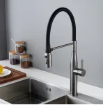 Смеситель для кухни с гибким изливом Shevanik S123T-3