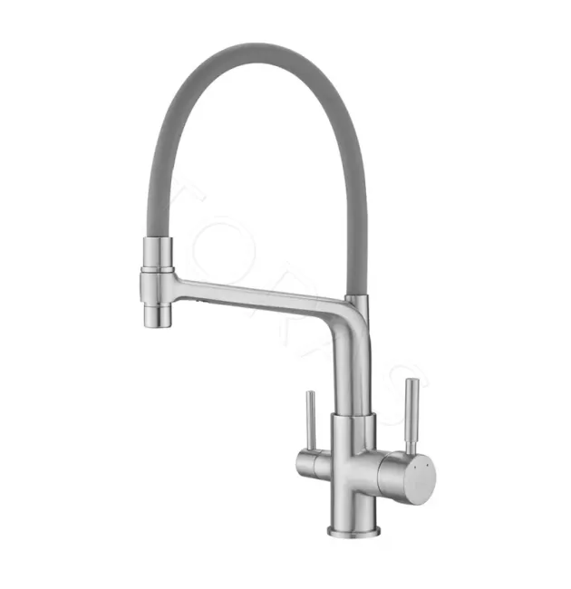 Смеситель для кухни с гибким изливом Rose R658L