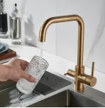 Смеситель для кухни с подключением к фильтру воды Shevanik S228G