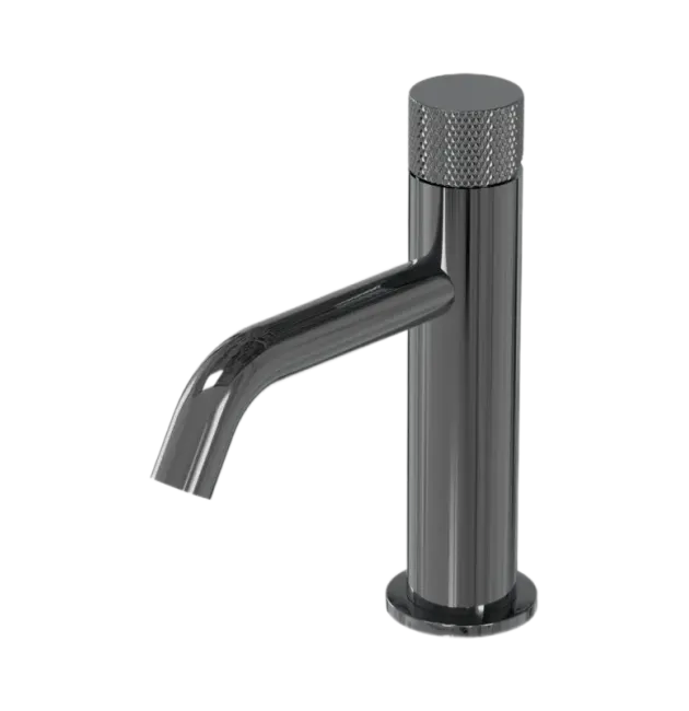 Смеситель для раковины MILLEAU Tissage ML0321KLS-GM, Оружейная сталь