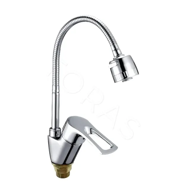 Смеситель для кухни с гибким изливом Shevanik S5143
