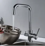 Смеситель для кухни с подключением к фильтру воды Shevanik S228
