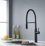 Смеситель для кухни с гибким изливом Shevanik S123H-3