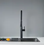 Смеситель для кухни с гибким изливом Shevanik S123H-3