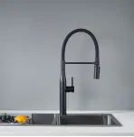 Смеситель для кухни с гибким изливом Shevanik S123H-3