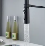 Смеситель для кухни с гибким изливом Shevanik S123H-3
