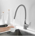 Смеситель для кухни с гибким изливом Shevanik S443-9