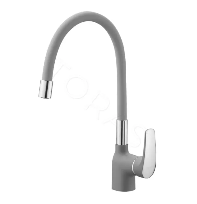 Смеситель для кухни с гибким изливом Shevanik S443-9