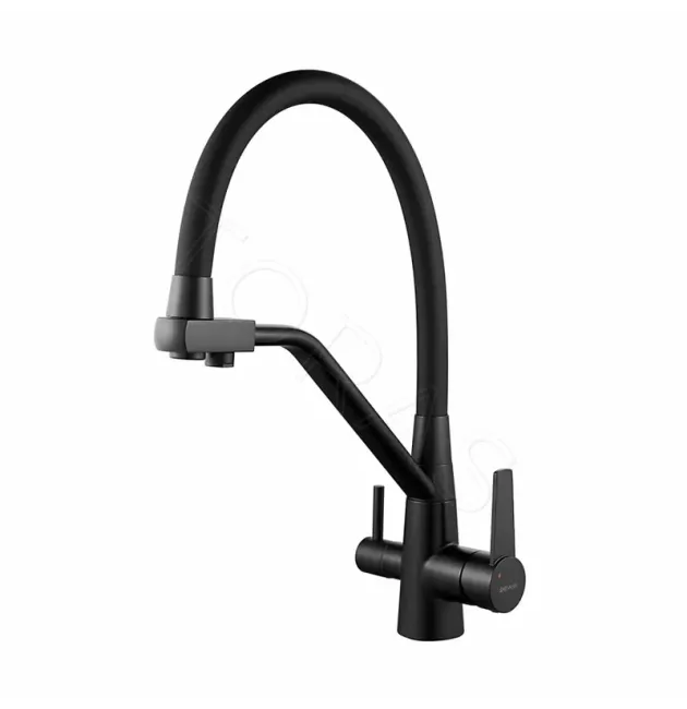 Смеситель для кухни с гибким изливом Shevanik S968H
