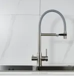Смеситель для кухни с подключением к фильтру воды Shevanik S378L