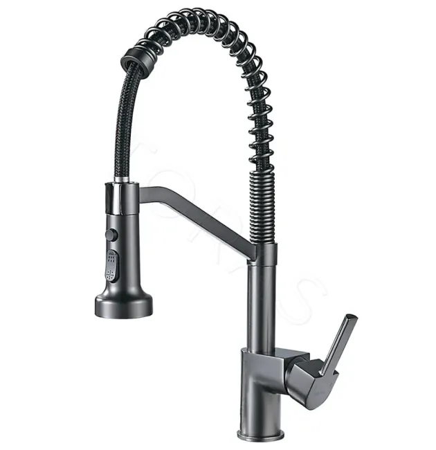 Смеситель для кухни с гибким изливом Shevanik S963T
