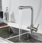 Смеситель для кухни с подключением к фильтру воды Shevanik S328L