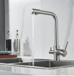 Смеситель для кухни с подключением к фильтру воды Shevanik S328L